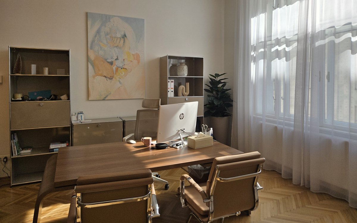 Behandlungszimmer in der Wiesingerstraße 3